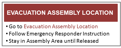 Evacuation Assembly Location