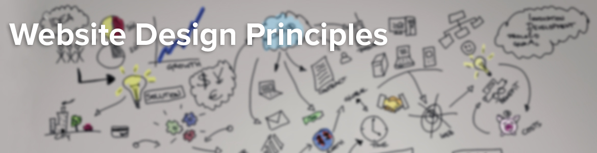 website design principles header